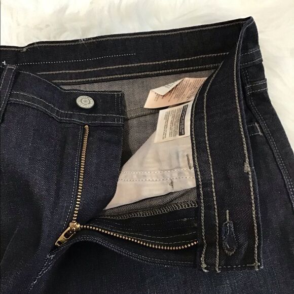 Levi’s Authentic Denim Mini Skirt Raw Hem New Size 31 - Picture 7 of 8